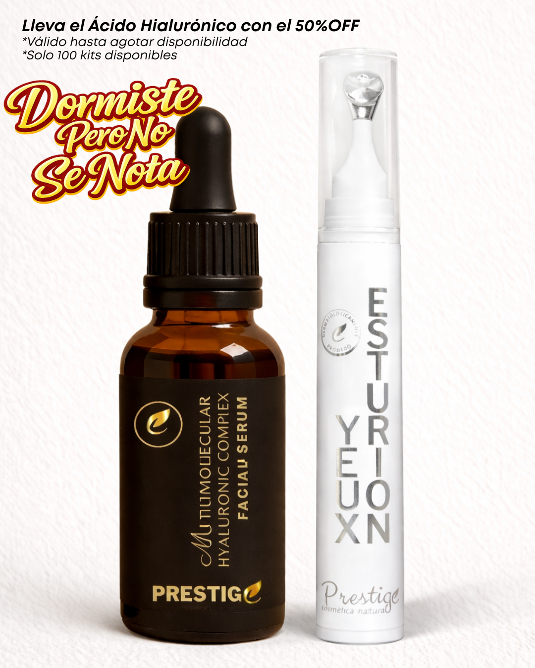 Dormiste Pero No Se Nota – Kit para Ojeras