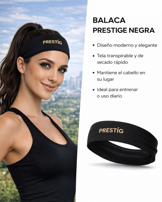 Balaca Deportiva PRESTIGE – Color Negro