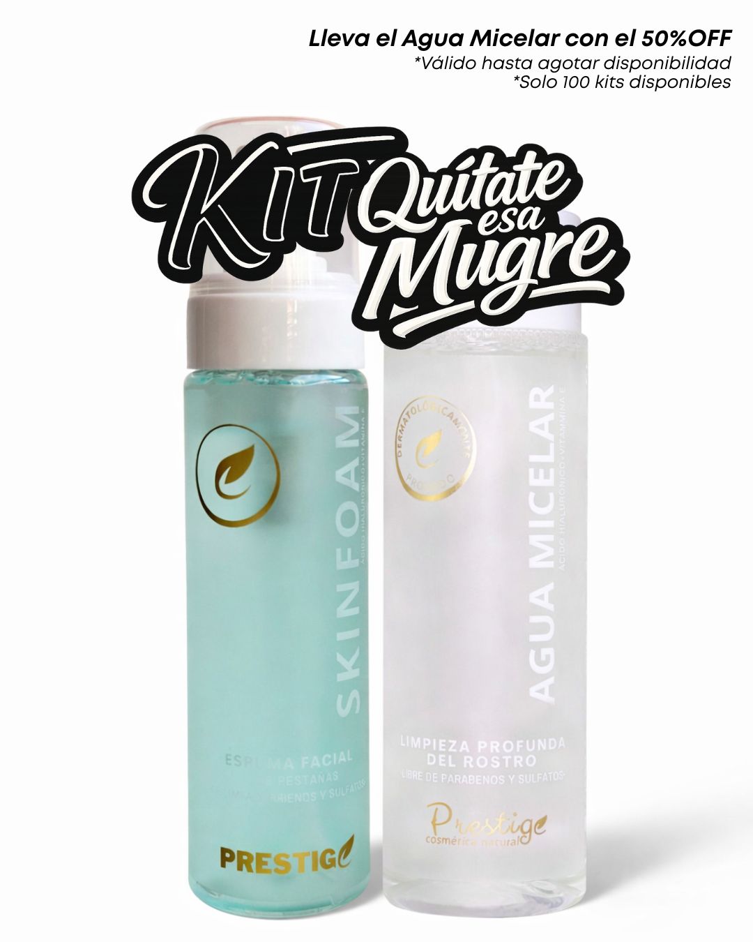 Doble Limpieza Facial + Agua Micelar 50% OFF